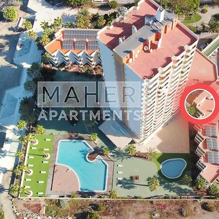 Cozy 1St Sea Line Apartment In The Quiet Area Los Cristianos  Esterno foto