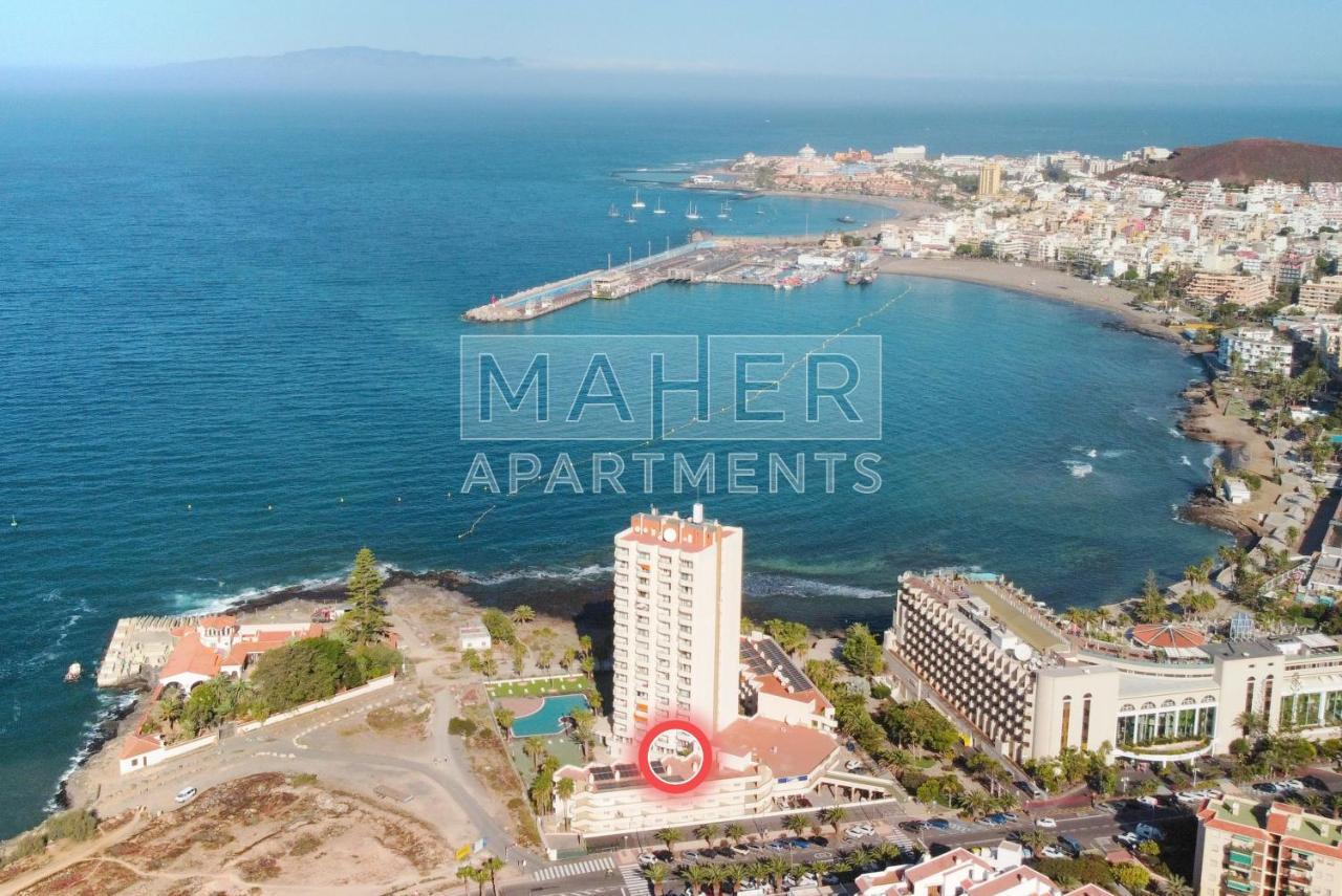 Cozy 1St Sea Line Apartment In The Quiet Area Los Cristianos  Esterno foto